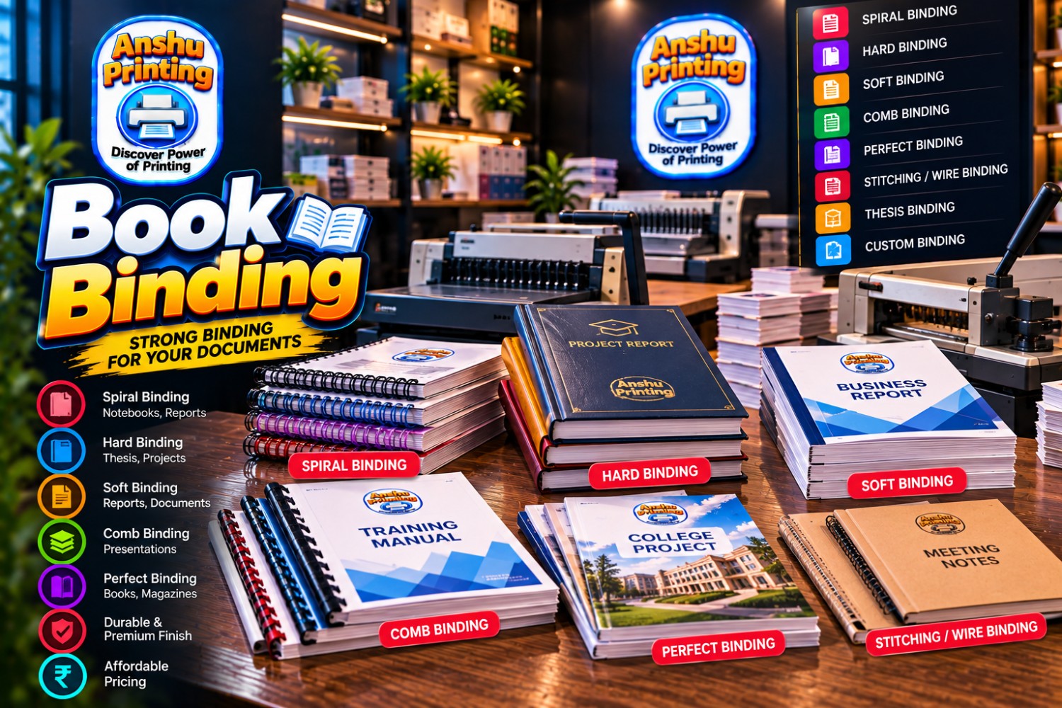 book bindig नमुना